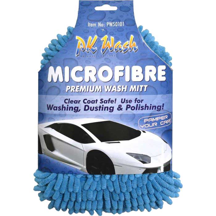 MICROFIBRE NOODLE WASH MITT GLOVE