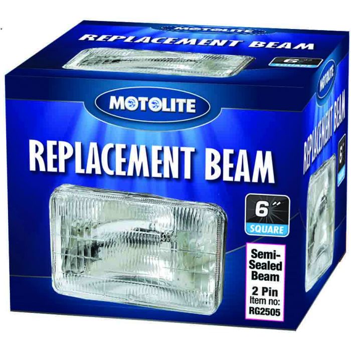 SEMI SEALED BEAM H1 165X100MM