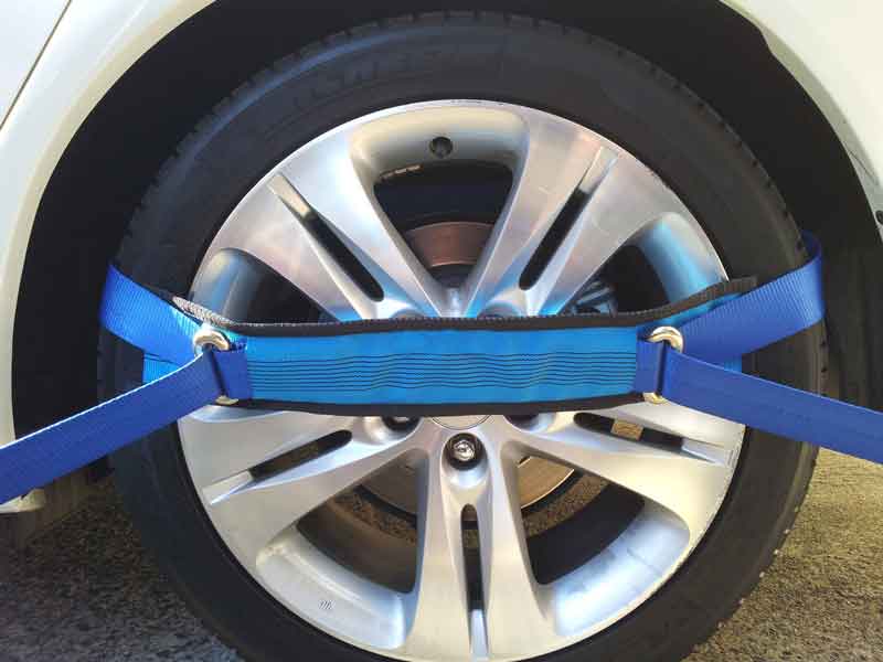 TOWIE WHEEL STRAP FOR CAR TRAILERS