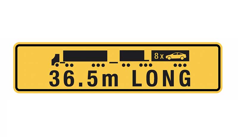 LONG VEHICLE 36.5 METRE LONG 1 PC ALLOY