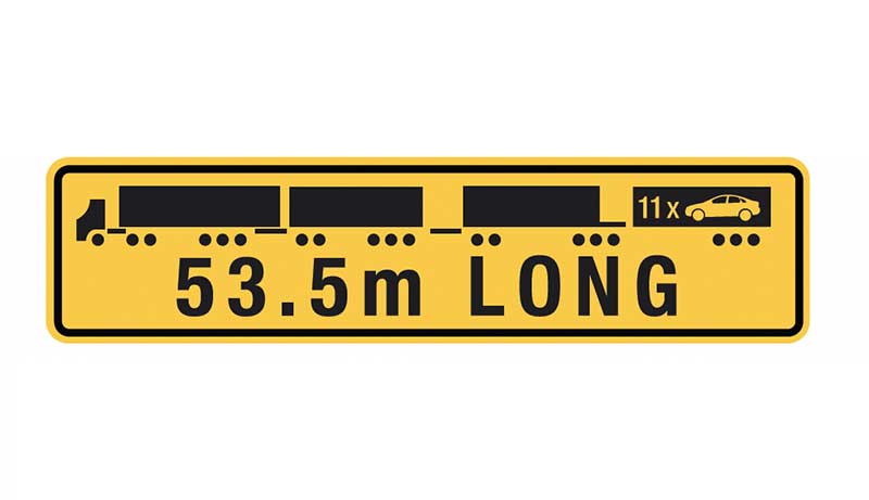 LONG VEHICLE 53.5 METRE LONG 1 PC ALLOY