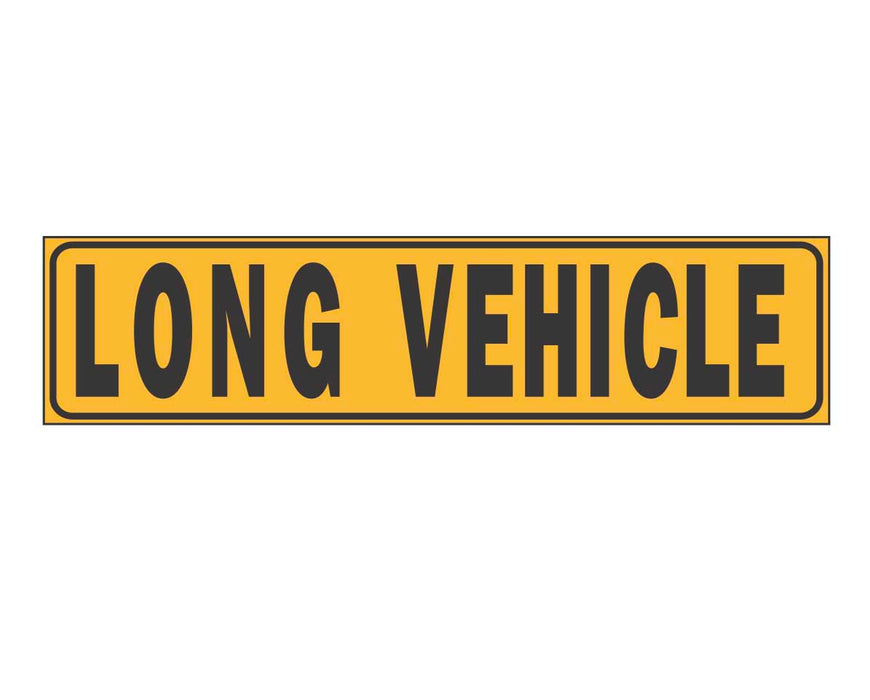 LONG VEHICLE 1020 X 250MM 1 PIECE MAGNET