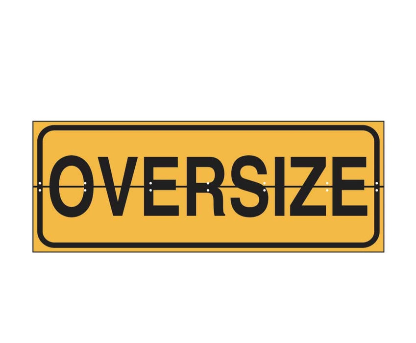 OVERSIZE 1200X450MM 1 PIECE HINGED METAL