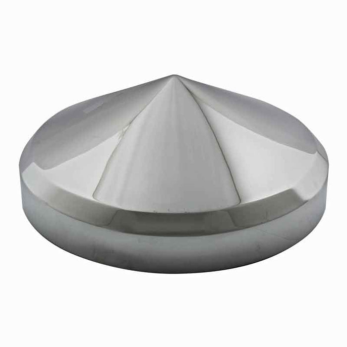 HUB CAP STAINLESS DRIVE 8IN CONE SHAPE