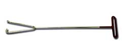 CHROME STEEL 5TH WHEEL PIN PULLER 600MM