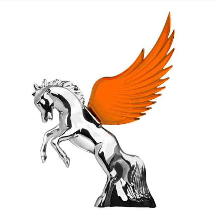 CHROME STALLION  MASCOT AMBER WINGS