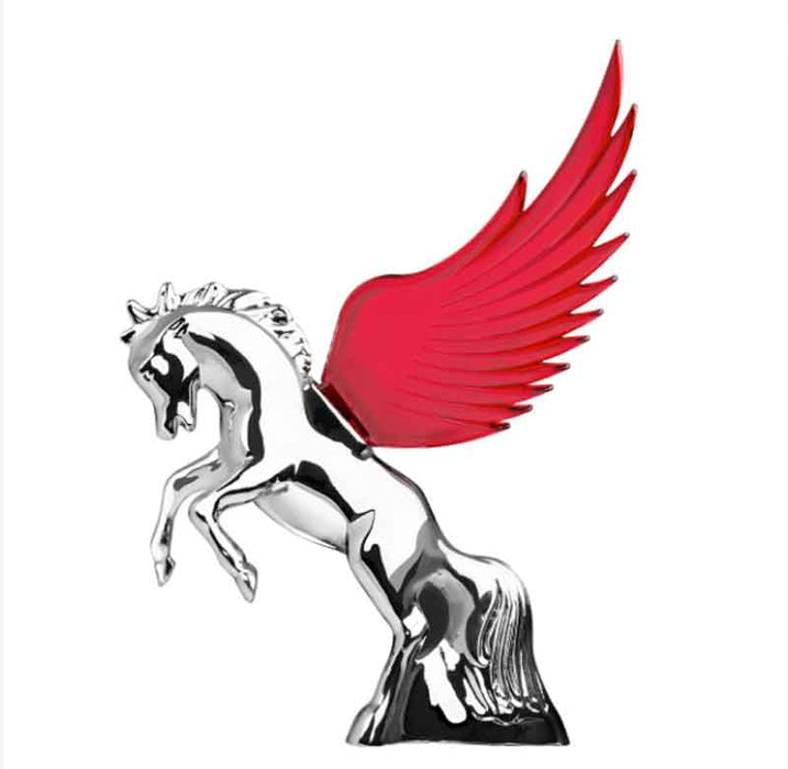 CHROME STALLION  MASCOT RED WINGS