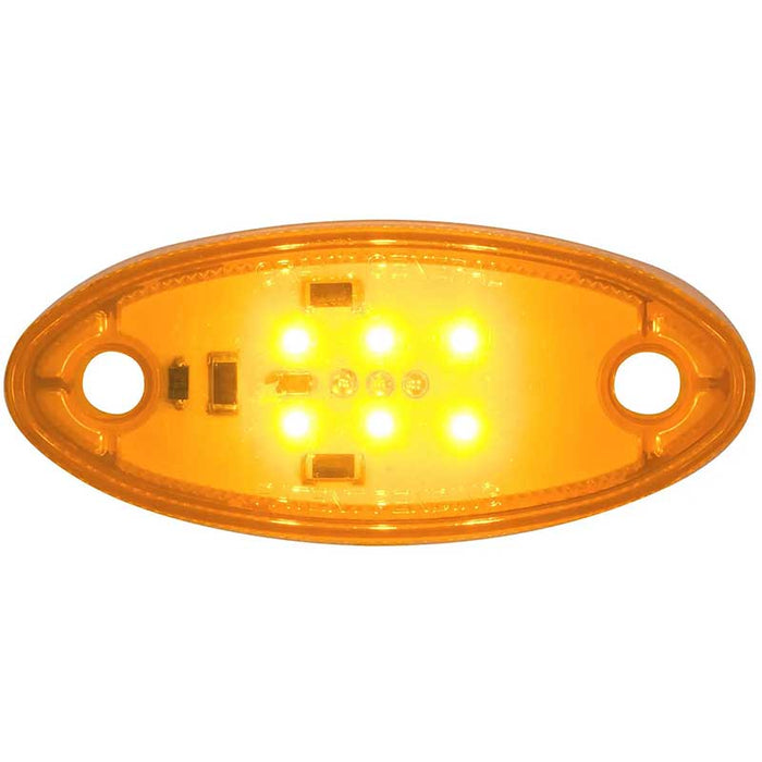 LED GLOW BASE FOR SWAN AMBER CLEAR