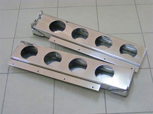 REAR LIGHT BAR STAINLESS STEEL X 2PC