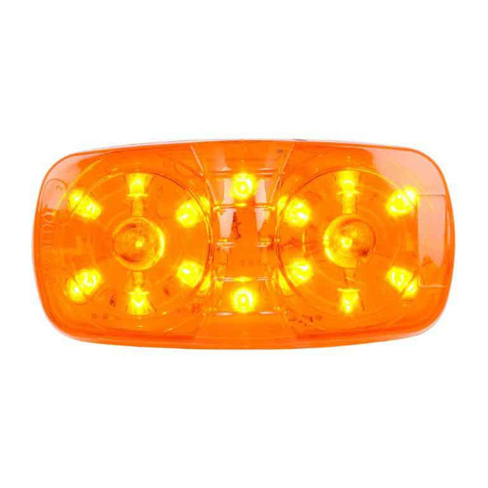 LED TIGER EYE MARKER LAMP AMBER 12 VOLT