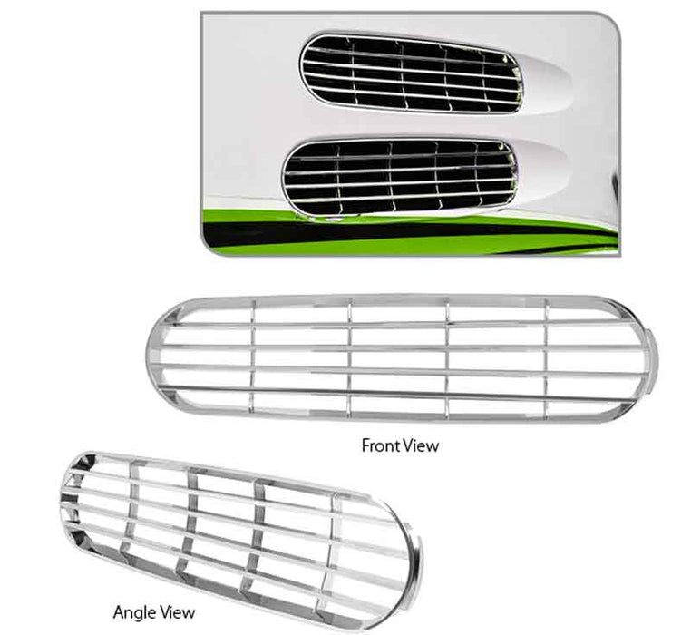 VISION CHROME BONNET SIDE AIR VENT