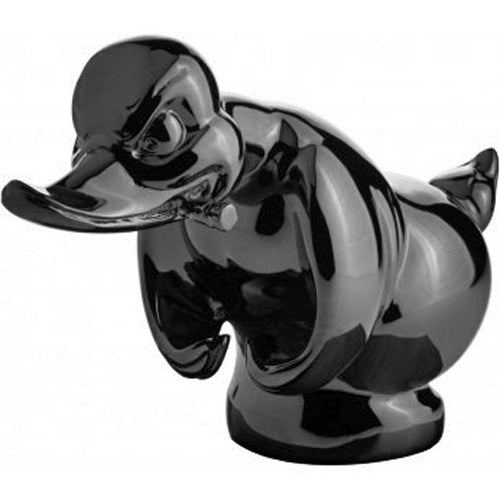 BLACK POWDERCOATED ANGRY DUCK MASCOT