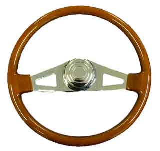 STEERING WHEEL 2 SPOKE 18INCH