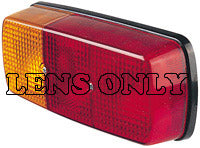 LENS RED/AMBER 2398