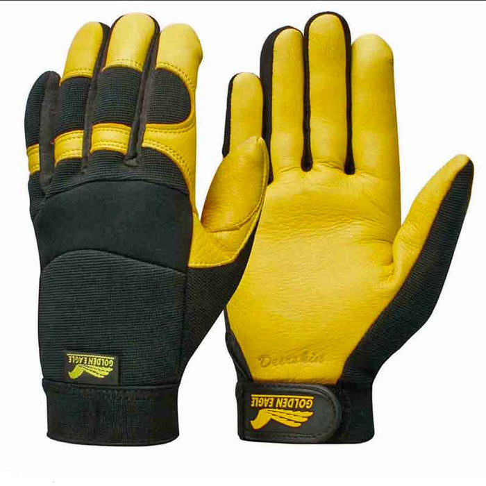 GOLDEN EAGLE DEER SKIN GLOVES 2XL