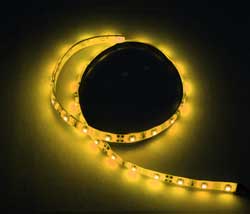 LED STRIP LIGHTING AMBER 1000MM 12V