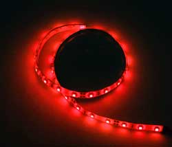 LED STRIP LIGHTING RED 1500MM 12V