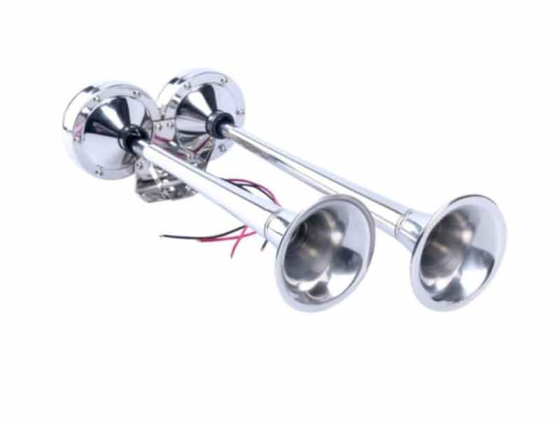 ELECTRIC DUAL TRUMPET HORN 12V 460MM