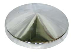 HUB CAP CHROME 8IN CONE SHAPE