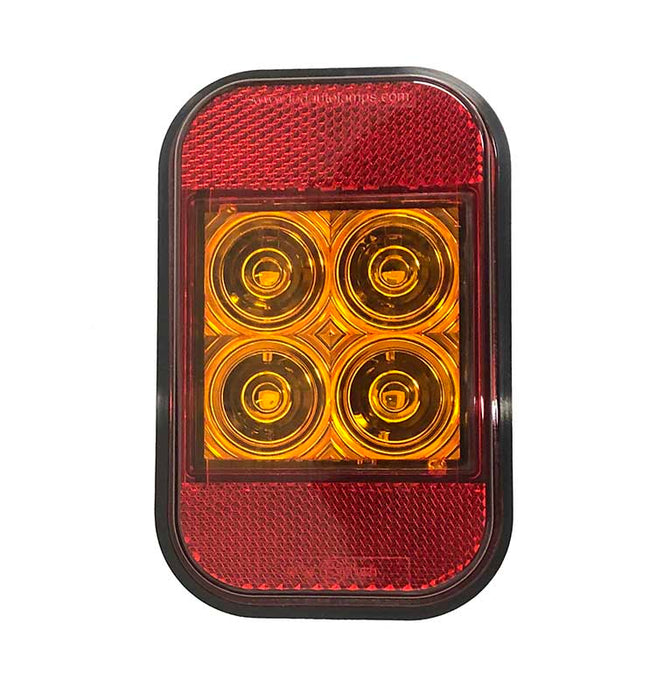 LED REAR INDICATOR LAMP AMBER 12/24V