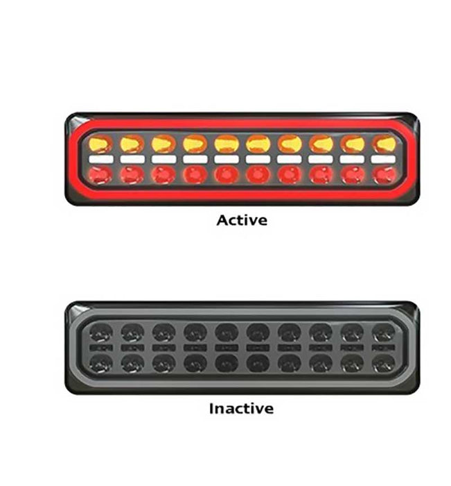 LED COMBO REAR TAIL LAMP PAIR