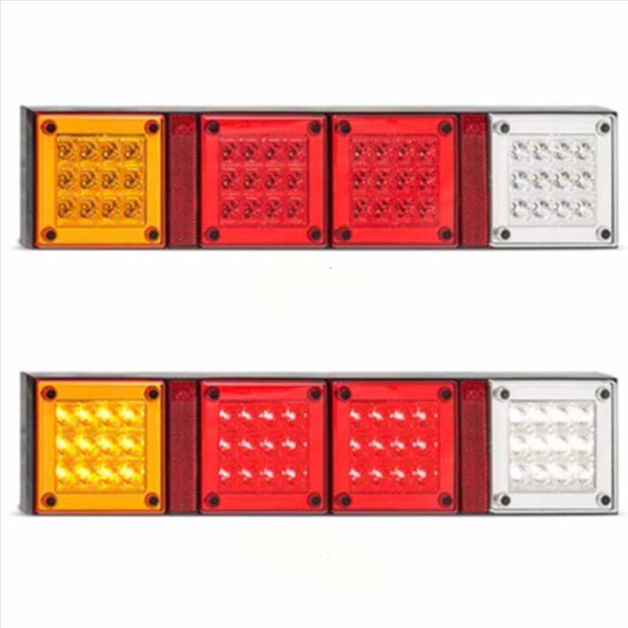 LED MINI JUMBO TAIL LIGHT 12/24V PAIR