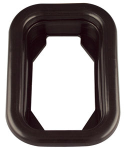 BLACK RECTANGULAR RUBBER GROMMET