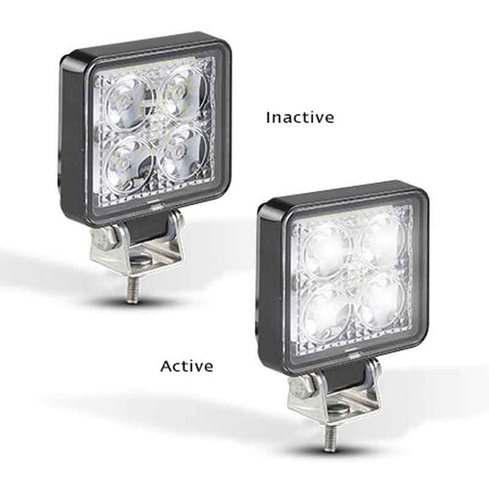 LED MINI COMPACT SQUARE WORKLAMP 12/24V