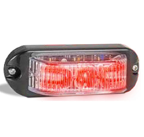 LED EMERGENCY STROBE LAMP RED 12/24V