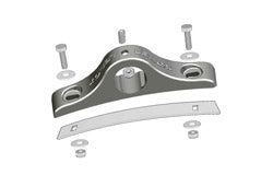 POLISHED BRACKET FOR PLASTIC MUDGUARD