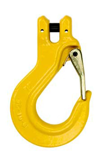 CLEVIS SLING HOOK WITH HINGE LOCK 8MM