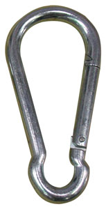 SNAP HOOK ZINC PLATED 6MM