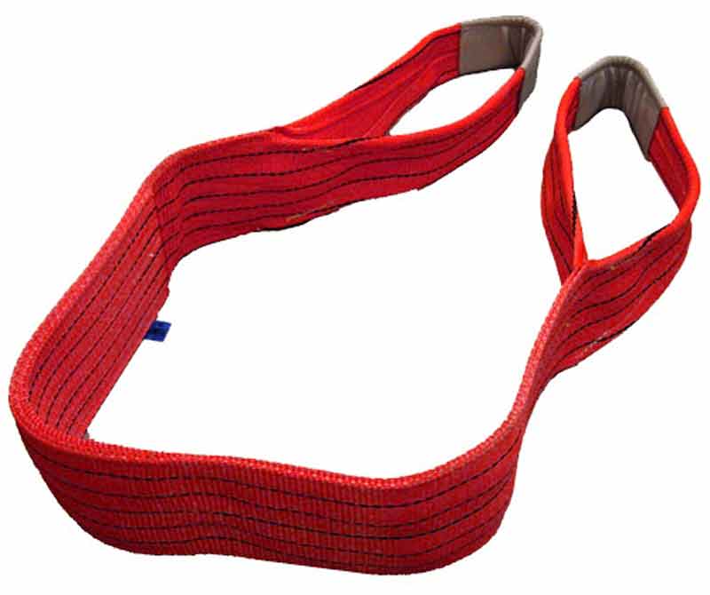 POLYESTER FLAT SLING RED 5 METRE