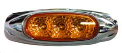 LUCIDITY LED SIDE MARKER AMBER MULTIVOLT