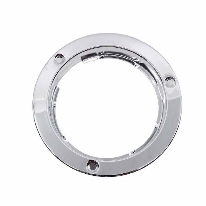 CHROME MOUNTING BRACKET 4IN ROUND