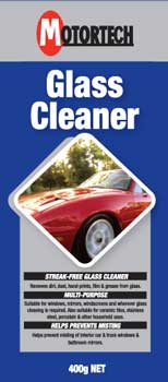 MOTORTECH GLASS CLEANER 400G