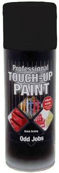 SPRAY PAINT ENAMEL MATT BLACK 250G