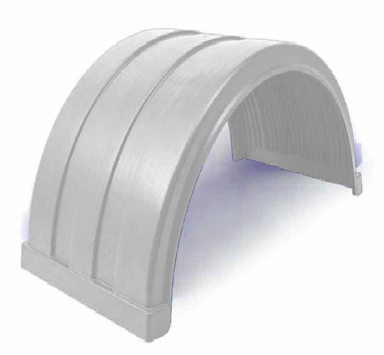 TRUCKMATE PLASTIC MUDGUARD LIGHT SILVER