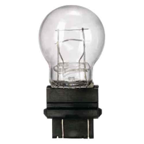 12V 27W PLASTIC WEDGE GLOBE CLEAR X 10