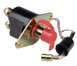 BATTERY MAIN SWITCH WITH REMOVABLE KEY