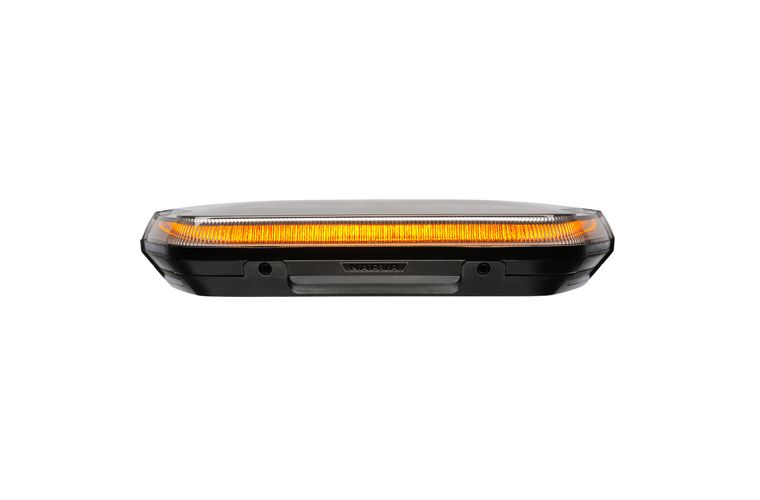 AEROTECH LED BAR FLANGE AMBER/CLEAR