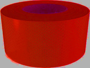 REFLECTIVE PRISMATIC TAPE RED PER METRE