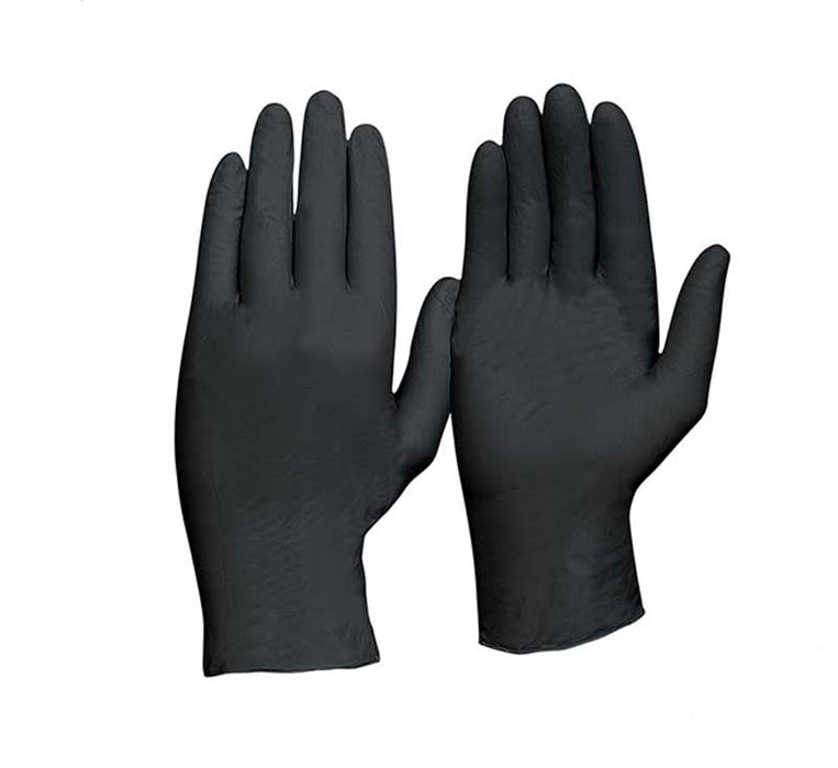 GLOVE BLACK NITRILE WORK SHOP X 100