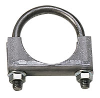 EXHAUST CLAMP ZINC PLATED   3 1/2IN