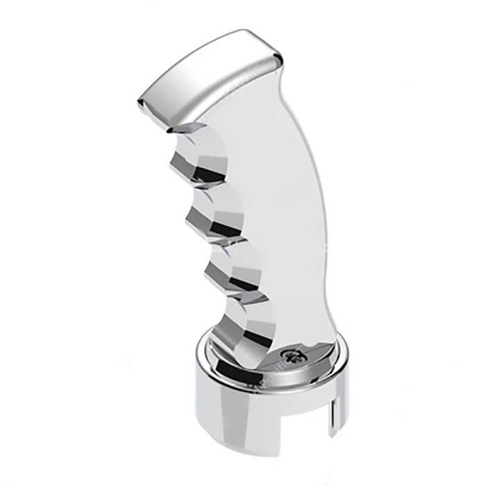 CHROME GEARSHIFT KNOB PISTOL GRIP