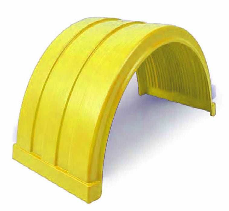 TRUCKMATE PLASTIC MUDGUARD YELLOW